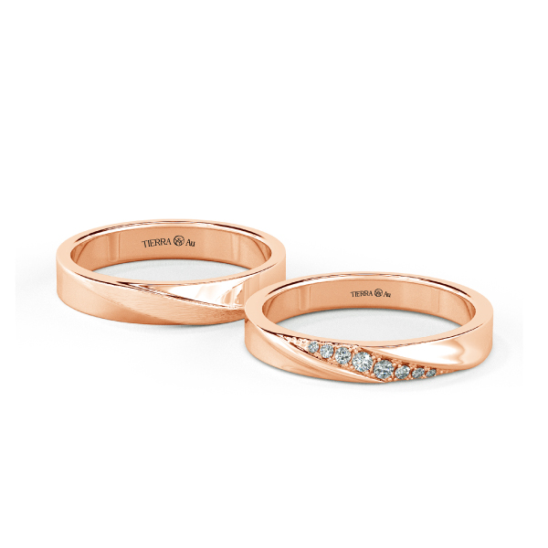 Modern Wedding Band Set NCC2011 1